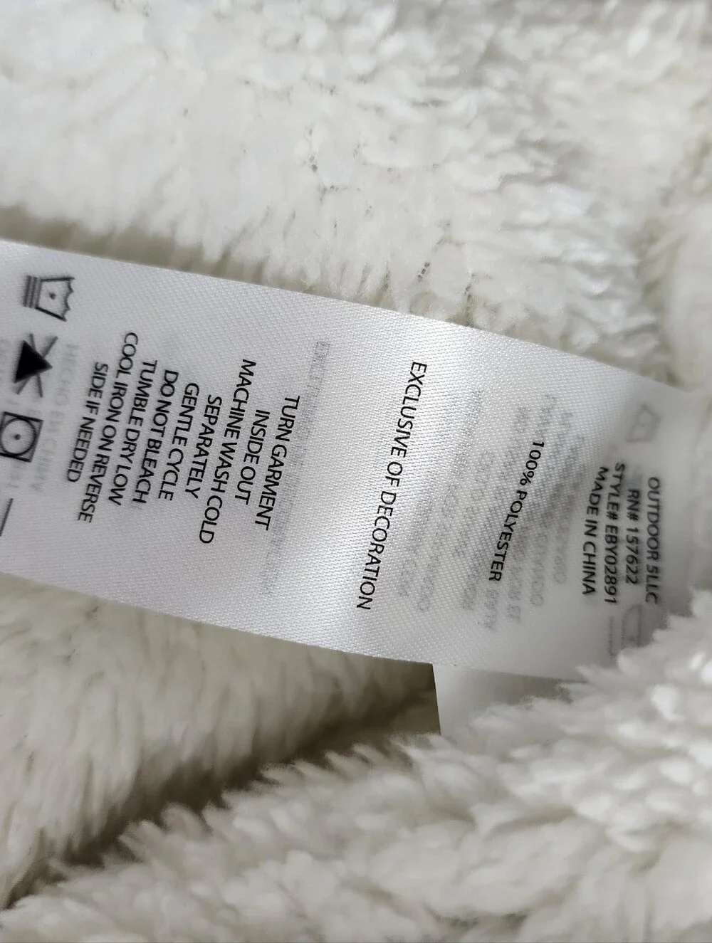 Eddie Bauer Size 6-9 MO Snow suit Fleece Linee Blue Plaid Hooded